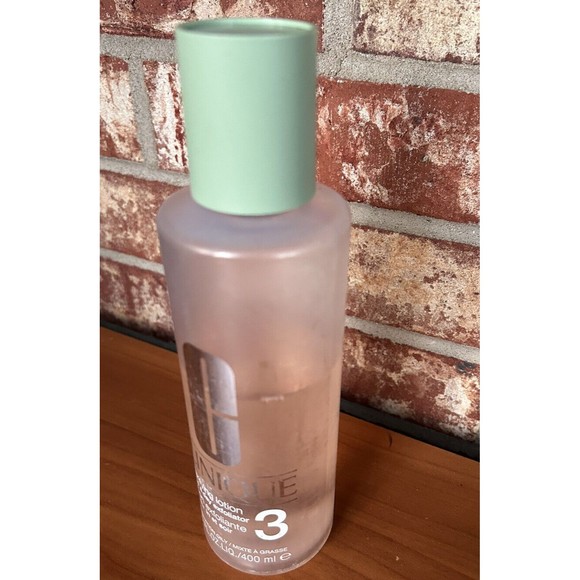 Clinique Clarifying Lotion 3 Combination Oily Skin 13.5oz 70% Full - Picture 3 of 6